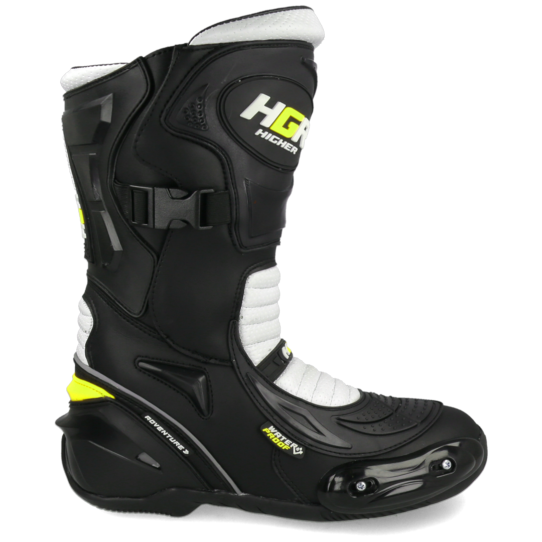 BOTA MUJER TOURING BLANCO - NEON