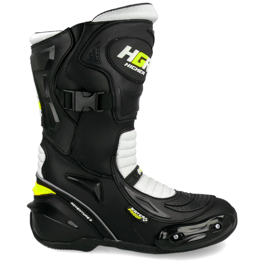 BOTA MUJER TOURING BLANCO - NEON