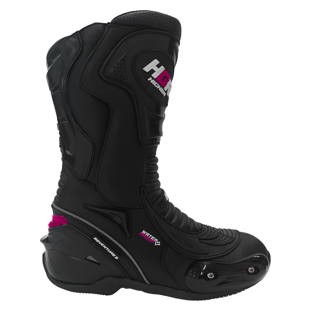 BOTA MUJER TOURING FUCSIA