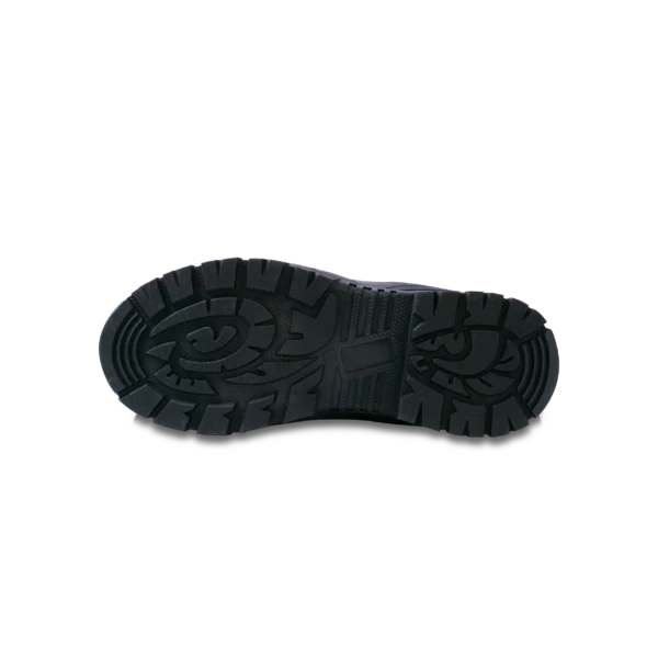 Bota de motociclista HGR caña alta Élite en vista lateral, mostrando diseño ergonómico y refuerzos de seguridad.