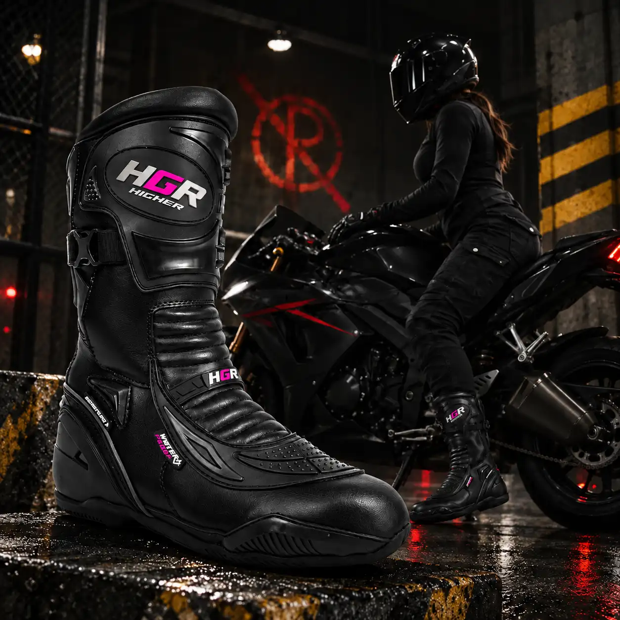 Botas para moto de mujer HGR Higher Boots